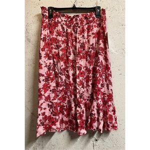 NWT Floral Skirt